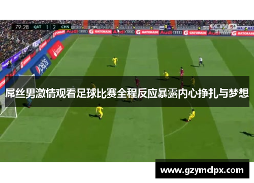 屌丝男激情观看足球比赛全程反应暴露内心挣扎与梦想